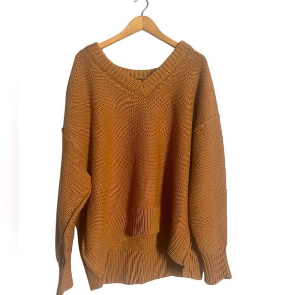 NWT Free People Alli V-Neck Sweater - Picture 7 of 10
